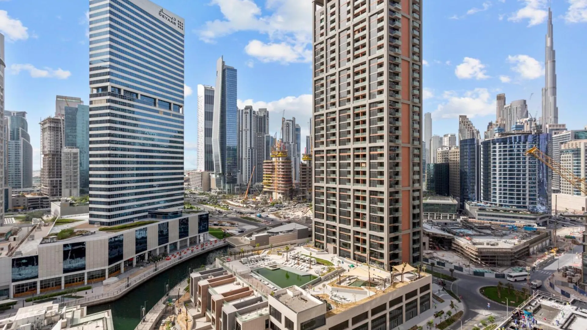 Sleek 1Bedroom With Burj Khalifa View In Peninsula Ντουμπάι